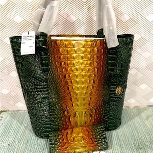 Brahmin Abigail in Bay Leaf Ombre & Ady